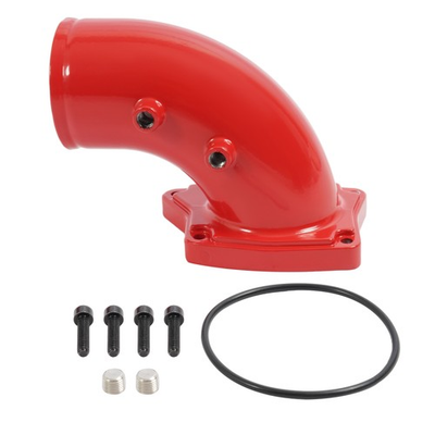 #ad Red Air Intake Elbow Pipe For Ford F250 F350 6.0L 03 07 Powerstroke Diesel New $23.50