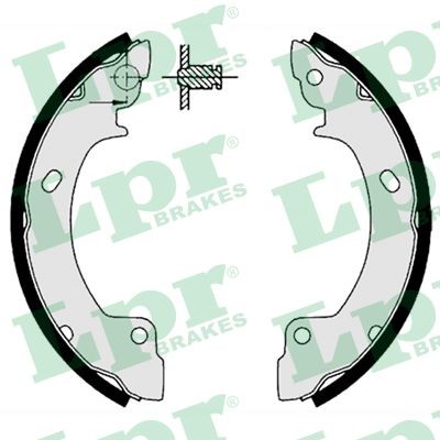 06410 LPR Bremsbackensatz FüR Hyundai-image