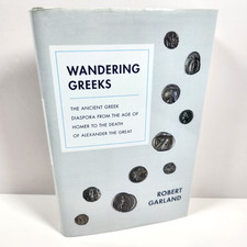 Wandering Greeks Robert Garland 2014 HC DJ Princeton Ancient Coins Sparta Map