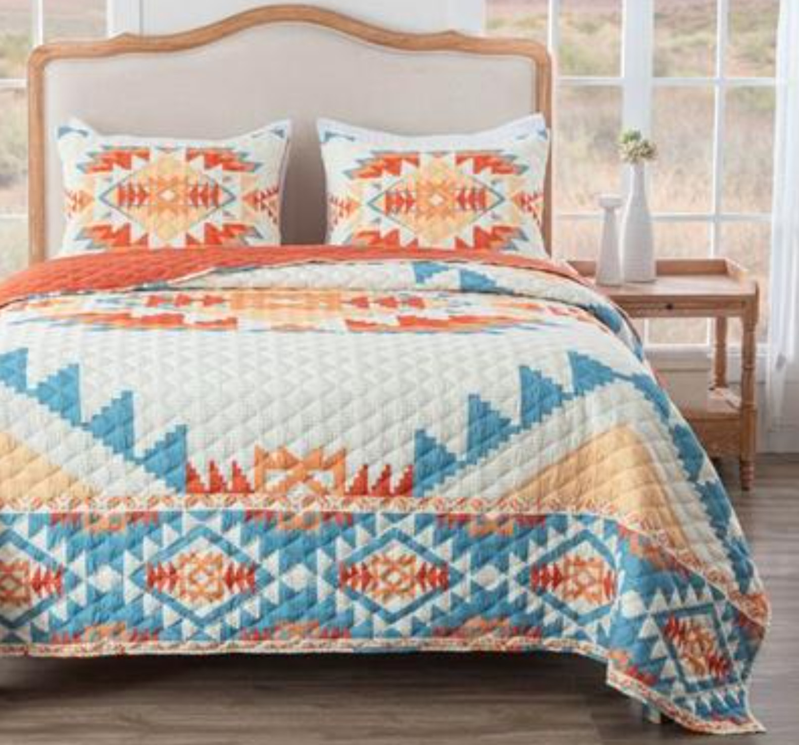 King Horizon 3 Piece Southwestern Multicolor