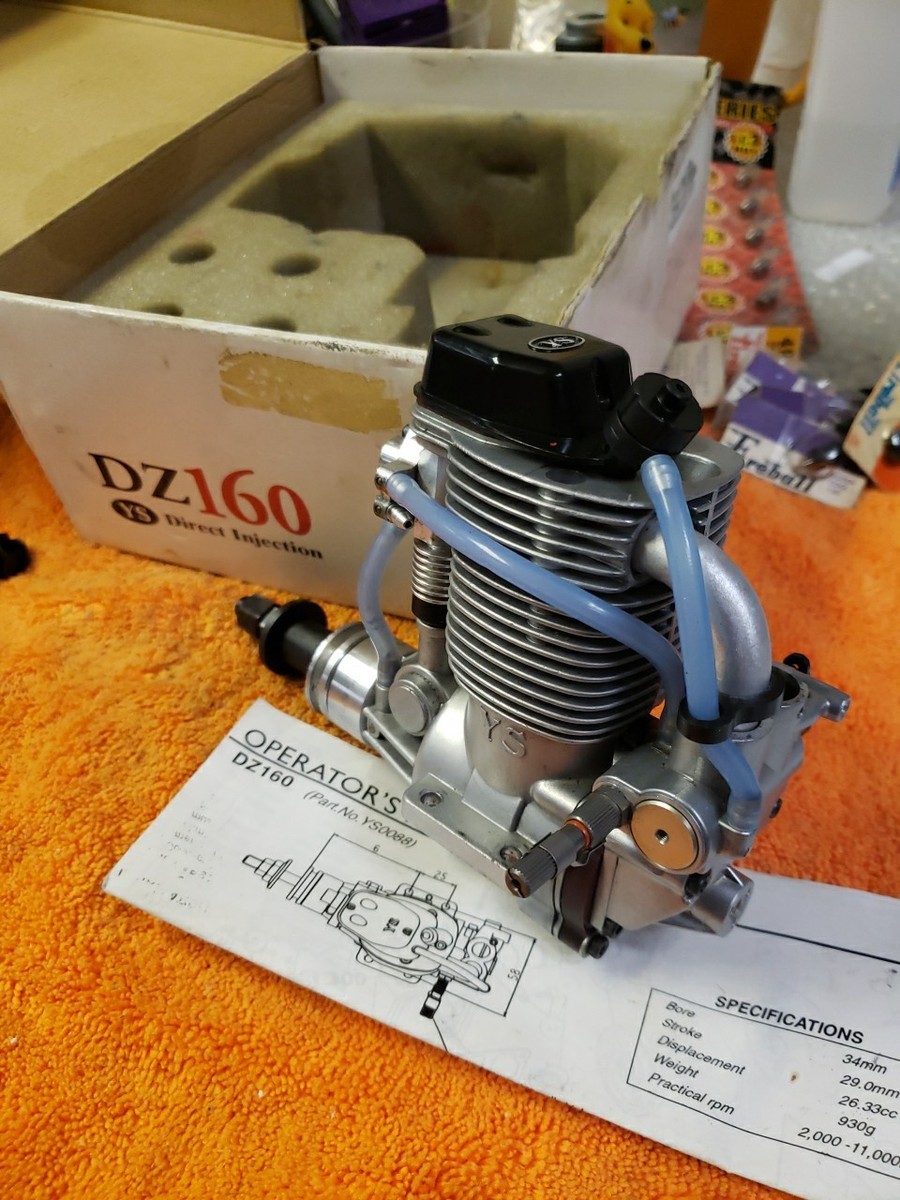 YS Engine- YS DZ 160 Direct Injection RC four stroke motor - Part