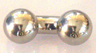 00g 3/8 Prince Albert Jewelry Dydoe King's Crown Sexy Hot Monster 19mm Dong Ball — photo 3