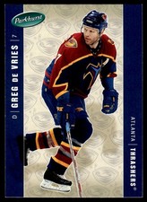 2005-06 Parkhurst Greg de Vries Atlanta Thrashers #24