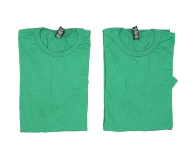 District Very Important Tee Mens Blank Medium Green Soft T-Shirts Lot of 2