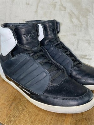 Adidas Y-3 Honja High - Yohji Yamamoto/ Mens / 7.5 US / Black & White Shoes
