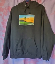 AUTHENTIC Coachella 2002 Music Festival Hoodie XL Shirt Rock Skate Rave VTG 