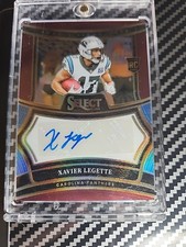 2024 Panini Select Xavier Legette Rookie Signatures #RSP-XLE Maroon Prizm /75 RC