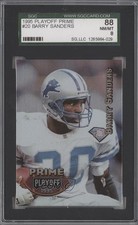 1995 Playoff Prime Barry Sanders #20 SGC 88 HOF m5x