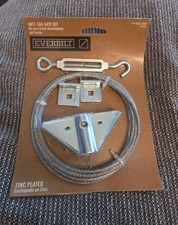 Everbilt Anti-Sag Gate Kit Zinc Plated Steel 6ft x 4ft Gate Hardware Kit
