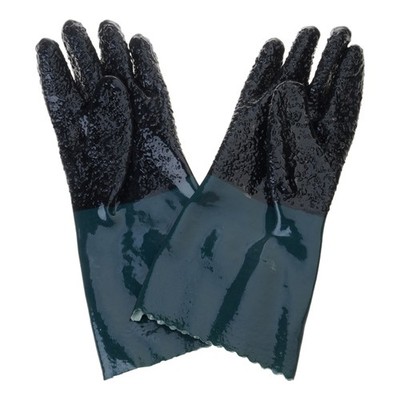 Protective PVC Gloves With Textured Surfaces For Secure Handling Tool