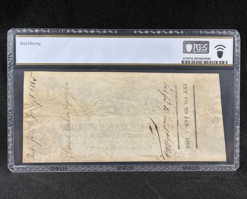 1862 $100 Confederate Train Jackson Manuscript T-40 PF-2 CSA PCGS Banknote 30 - Picture 2 of 3