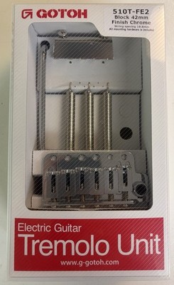 Gotoh 510T-FE2 Chrome Tremolo Unit - New
