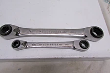 Craftsman Reversible Ratcheting Box Wrenchs SAE (READ)
