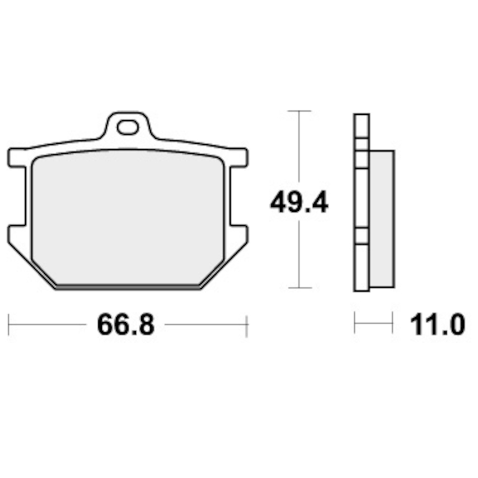 BAR Of Brake SBS p507-hf for Moto Spare Parts Accessories - Image 5