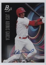 2018 Bowman Platinum Top Prospects Adolis Garcia Jose Adonis #TOP-45 Auto 0p35