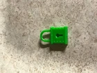 1984 Vintage He-Man Masters of the Universe DRAGON BLASTER Green Padlock Lock