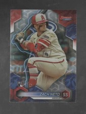 2023 Bowman's Best Refractor #8 Zach Neto RC - Rookie Card Los Angeles ID:68696. rookie card picture