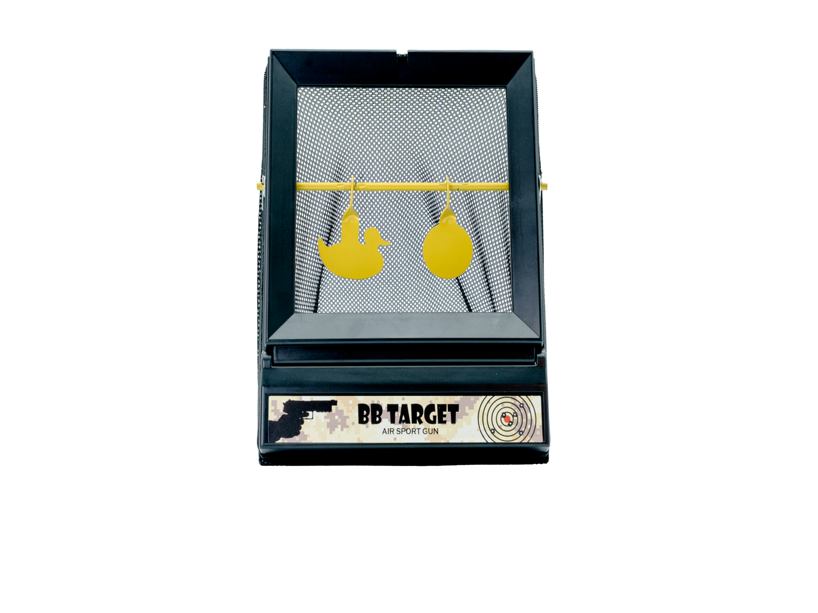Action Airsoft 2 Metal Spinner Shooting Target & BB Trap 17x17cm