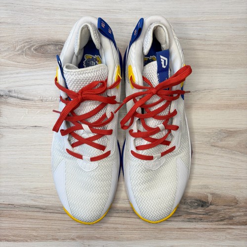 NEW Adidas Dame 8 Kansas Jayhawks PE Bounce Pro Basketball Shoes Mens 13 GZ9709 - Picture 3 of 12