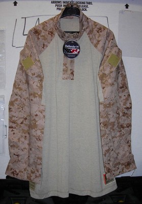 usmc desert marpat combat frog shirt