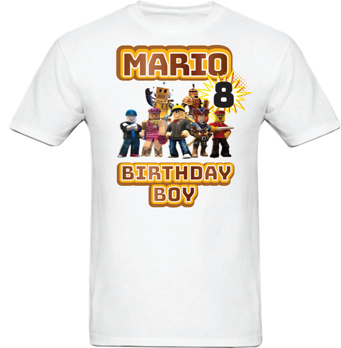 Roblox Family Birthday T-Shirt, Roblox 