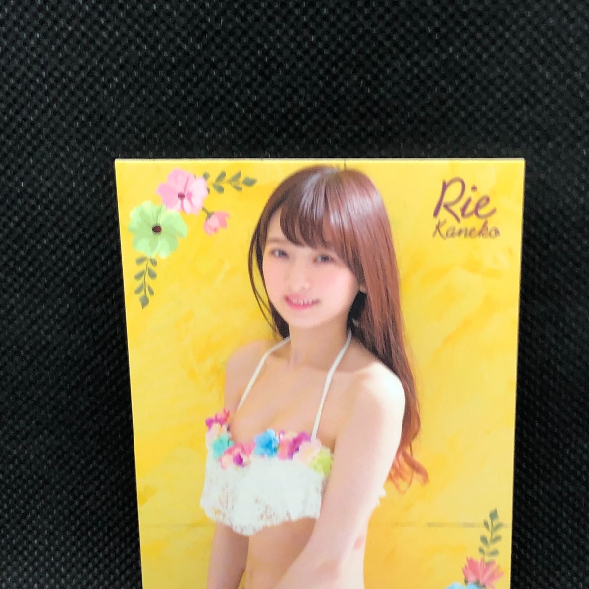 Rie Kaneko TCG CARD Regular 10 bikini Girl model 2017 Japanese