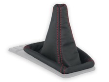 PARA VW GOLF II MK2 A2 1983-1992 CAMBIO DE MARCHAS BOTA POLAINA CUERO GENUINO PUNTADA RE