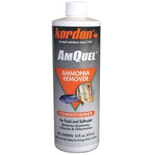Kordon AmQuel 16oz Water Conditioner Removes Ammonia Chlorine Chloramine