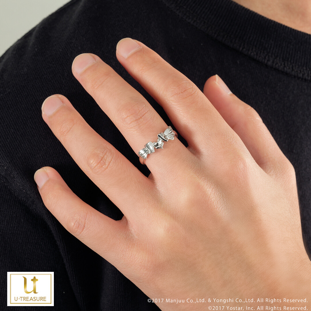 Azur Lane Motif Ring Silver 925 Cleveland Implacable