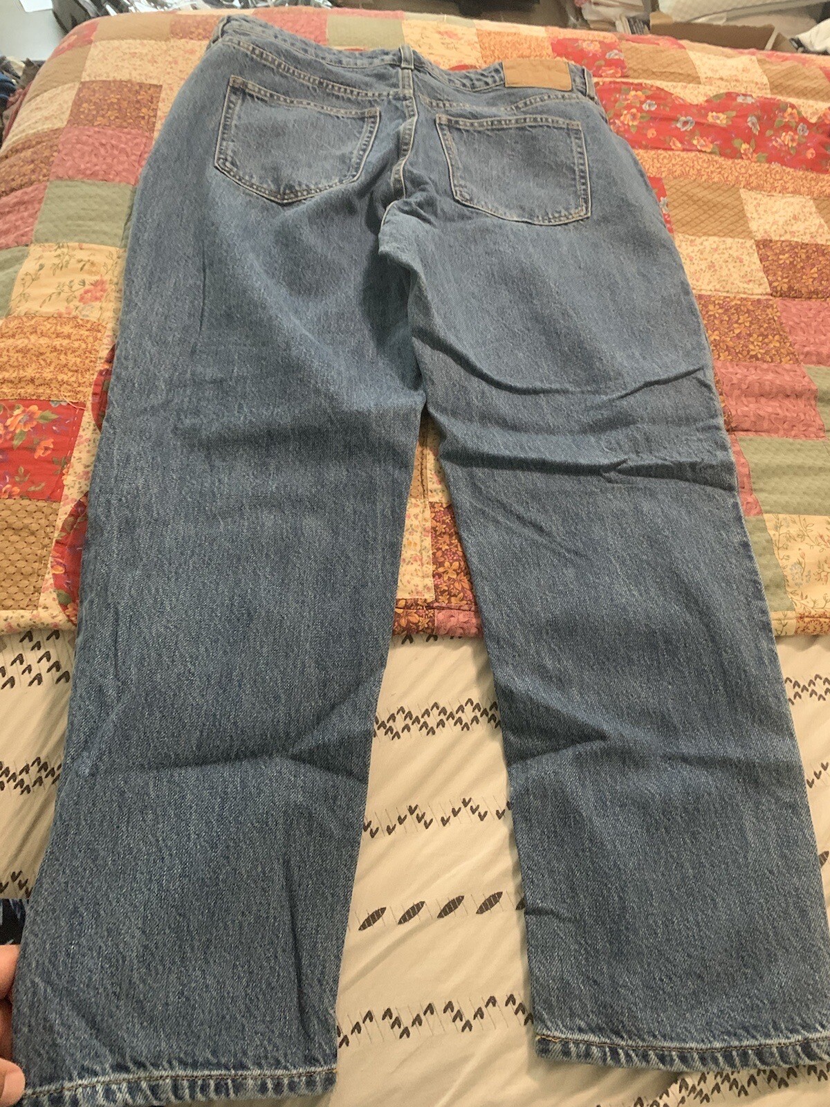 H&M . skinny jeans  Blue women Size 12 thumbnail 7