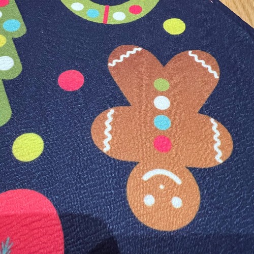 Christmas Want That Trend Dress 18-24 Mths Navy Vibrant Gingerbread Men Xmas - 第 5/9 張圖片