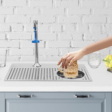 Cup Washer Cafe Hotel Restaurant Commercial Cup Wash Cleaning Rinser W/ Faucet