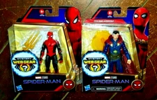Marvel Studios Spider-Man: DOCTOR STRANGE & SPIDER-MAN 5" Figures w/Web Gear!