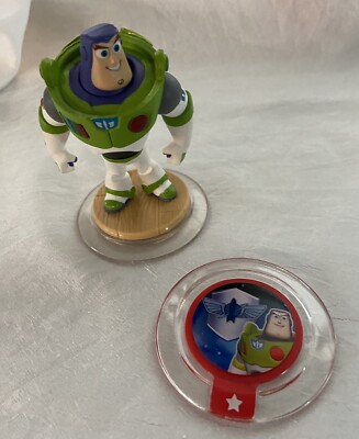 Disney Infinity Pixar Toy Story Buzz Lightyear Figure & Star Command Power Disc