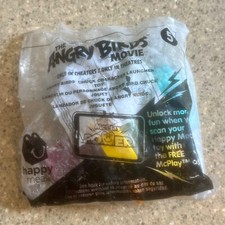 McDonalds Happy Meal Toy Vintage Sealed 2016 Angry Birds Movie Red Character 5