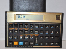 Vintage Hewlett Packard HP 12C Financial Calculator Malaysia Manufacture