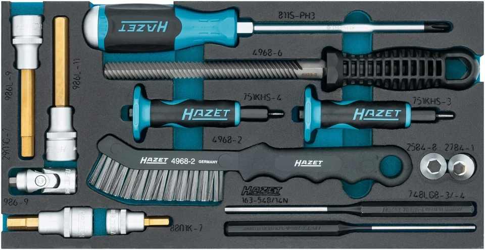 HAZET Universal Bremsen Satz Werkzeug-Modul Nr. 163-548/14N