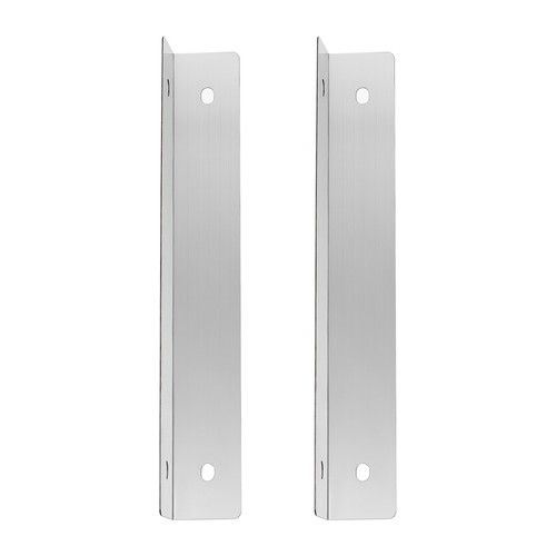 Estante de almacenamiento rectangular ajustable de 2 niveles, estantería de acero inoxidable de alta resistencia - Imagen 18 de 24
