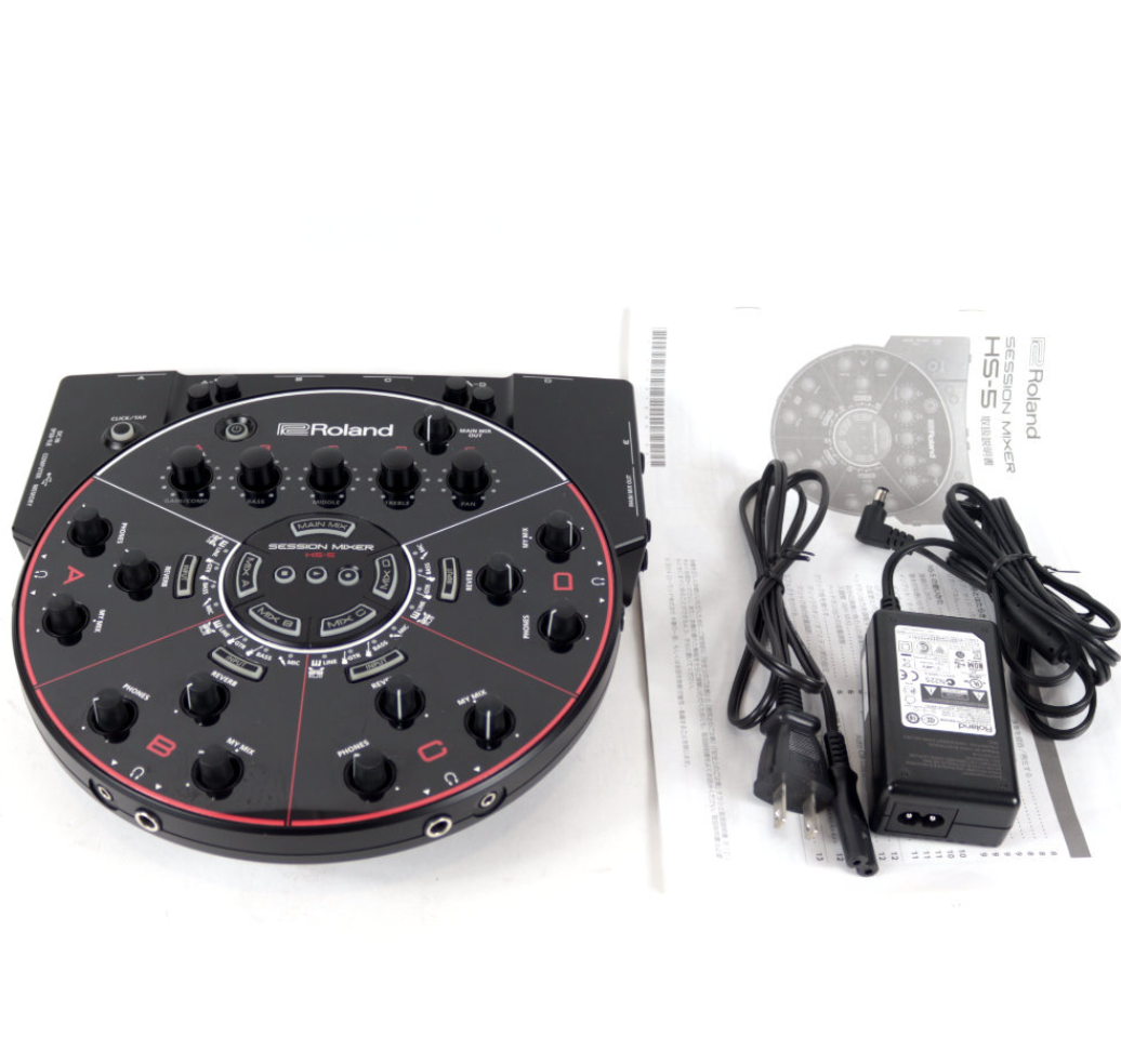 Roland HS-5 Session Mixer black Japan | eBay Roland HS-5 Session Mixer black Japan | eBay