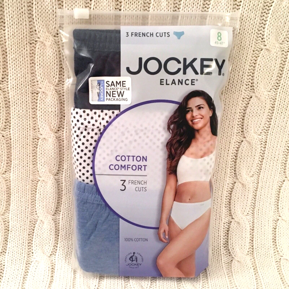 Jockey Women's Underwear Plus Size Elance French India