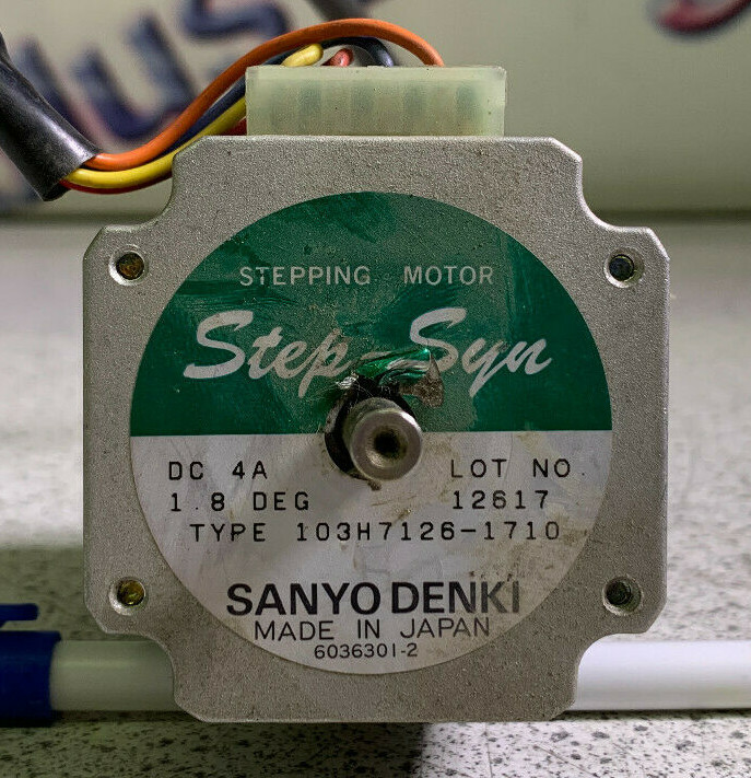 SANYO OHC-496(W) 97年製 Sanyo Denki 103H7124-20XE42 Bipolar Hydrid Stepping Motor
