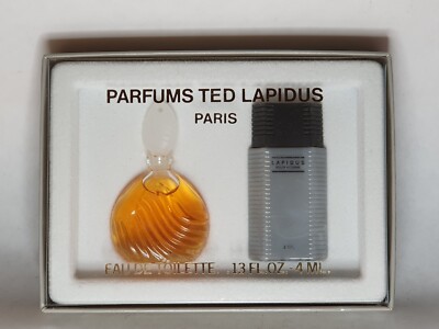 2er Set Parfum Miniaturen CREATION und LAPIDUS für Herren von Ted Lapidus 