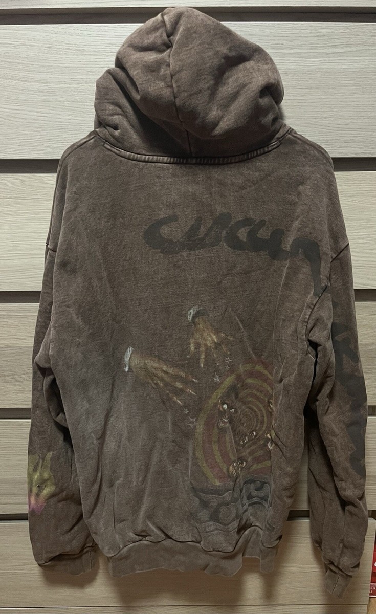 Travis Scott Utopia Zip Up Jacket XL Brown Circus Maximus Tour