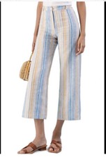 REFORMATION LINEN NEW PANTS Sz 4 Tahiti Marbella NWT 178 GORGEOUS Pricefirm