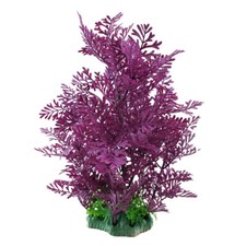 Swell Purple Fern Artificial Plant Realistic 28cm Fish Tank Aquarium Decoration