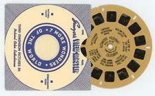 Redwood Highway California 1940 Tan View-Master Reel 112