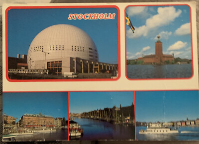 Stoccolma (Stockholm) - Palasport Globen (Globo) - Svezia   (cod.604)