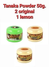 x3 Thanaka Powder 50g. 2 original , 1 lemon