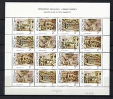 Macau 1989 Mini S/S Museum Painting stamps 水彩畫