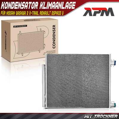 Kondensator Klimaanlage für Nissan Qashqai II X-Trail Renault Espace V 1.2L 1.6L
